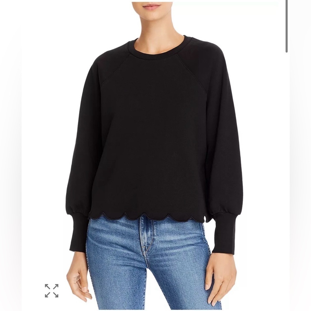FRAME SUDADERA SCALLOP CREW NECK S